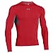 Under Armour Men's CoolSwitch Armour Long Sleeve Compression Shirt, Red (600), Small