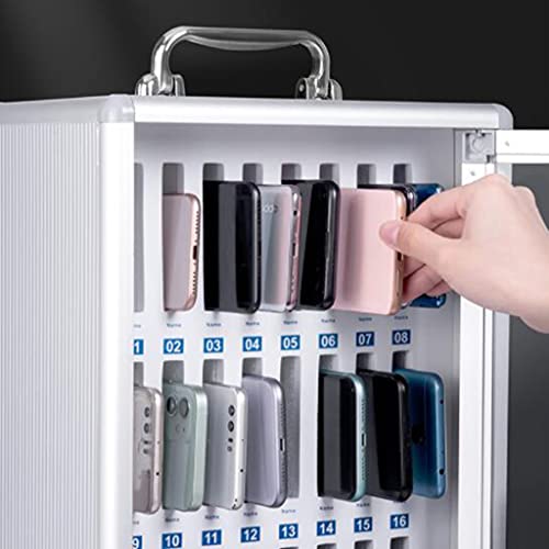 Boîte de stockage pour clés de secours RLKHXBS grand modèle argenté