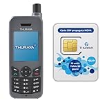 OSAT Telefono satellitare Thuraya XT-LITE + SIM Prepaid NOVA con 10 unità | Validità di 30 giorni | Copertura vocale e SMS per comunicazioni remote e di emergenza
