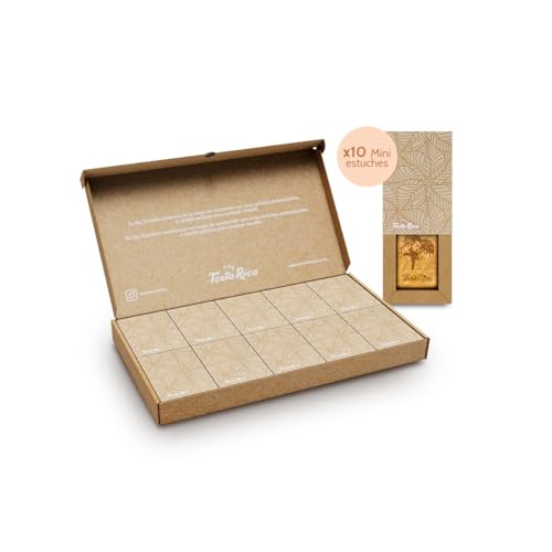 Tostarica - Galletas Personalizadas, Pack Eventos - 10 MiniEstuches con 4 unidades c/u - Regalo Original para Ocasiones Especiales - C...de Celebrar