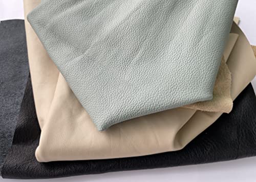 Leather Scraps - Upholstery Remnants - 1 Lb. Sizes And Colors Vary From Bag To Bag #TOP1