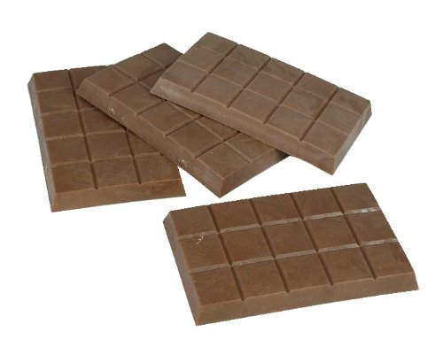 Props4shows Fake Milk Chocolate Bars - Pack of 4