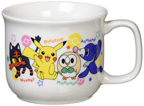 最安値 ポケットモンスター サン ムーン マグカップ 180ml 子供用 食器 白 の価格比較