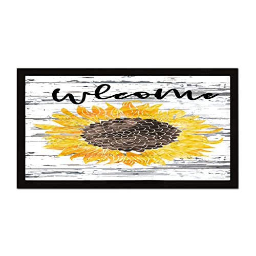 Décoration murale rustique en bois Welcome, le cadeau de pendaison de crémaillère idéal
