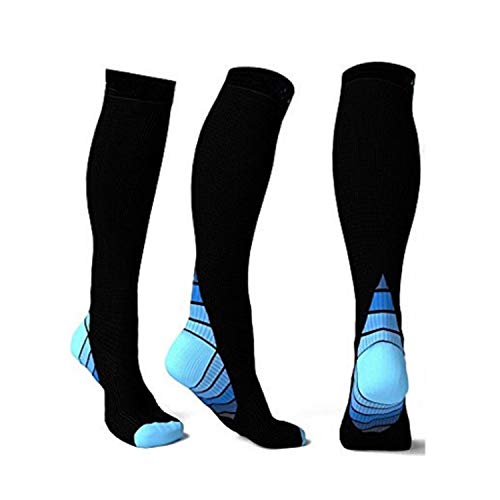 Endurance Compression Socks for Running and Hiking for Men & Women (20-30 mmHg) with Graduated Athletic Fit