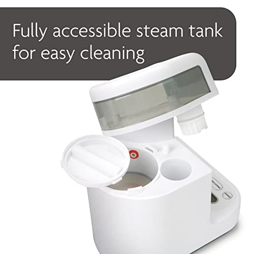 Baby Brezza One Step Glass Baby Food Maker – Cooker And Blender To Steam And Puree Baby Food For Pouches In Glass Bowl - Make Organic Food For Infants And Toddlers – 4 Cup Capacity, White #TOP5