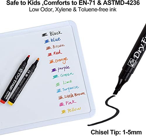 Fenstermalstifte DealKits 12 Farben für Whiteboard und Fenster