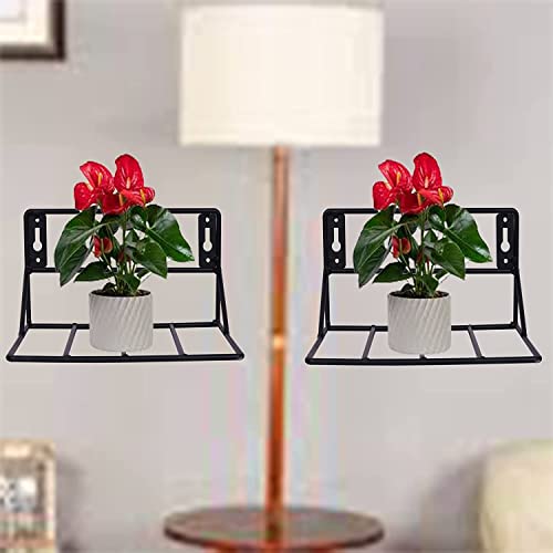 Dime Store Hanging Plant Stand / Flower Pot Stand / Plant Hanger For Balcony / Plant Hanging Basket (Black, Set Of 2) Dime Store Hanging Plant Stand / Flower Pot Stand / Plant Hanger For Balcony / Plant Hanging Basket (Black, Set Of 2)