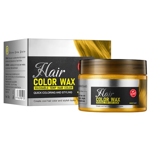 Cera para Cabello Mufeng Color Dorado 1 Unidad