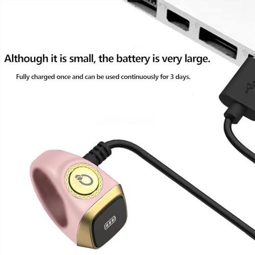 Image of Smart Tasbih Zikr Ring, 20mm Muslim Digital Azan Alarm Clock, Tasbih Counter Smart Ring (Pink)