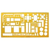MIKI-Z Innenarchitekt Design Möbel Layout Architektur Vorlage Lineal Zeichnung