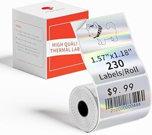 Phomemo M110 40x30mm Farbige Laser Etiketten