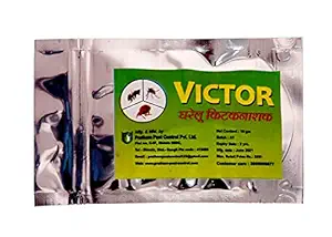 Pratham Pest Control Victor Herbal Bedbug Stainless powder 15 gm