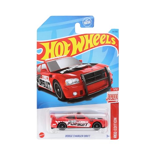 Hot Wheels Dodge Charger Drift Red Edition 7/12 miniatura 1