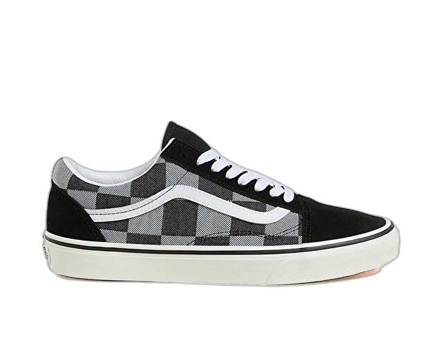 Vans Old Skool baskets homme cuir textile, finis les pieds fatigués en ville