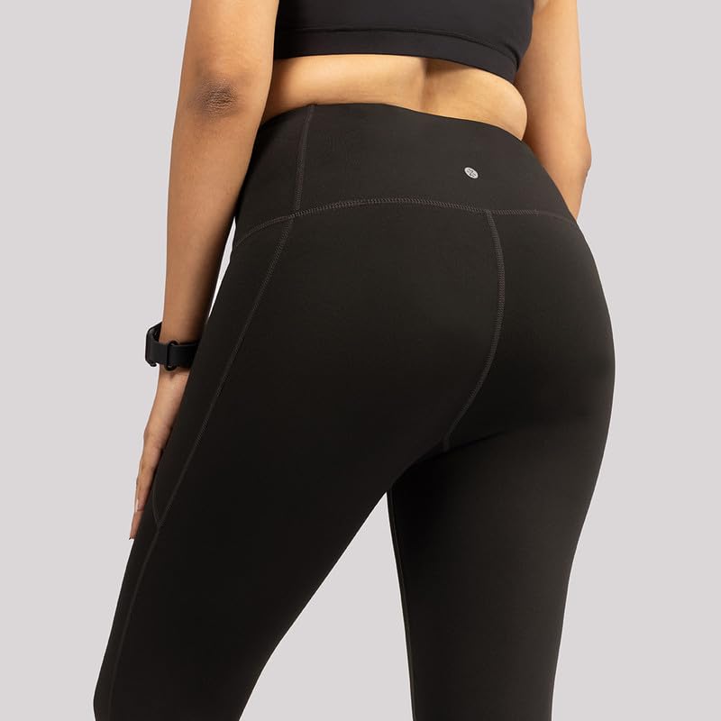 Image of BlissClub Women The Ultimate Leggings | High-Waist | Ankle Length | 4 Pockets | Squat-Proof | Activewear | Tall (for Women Above 5'5)