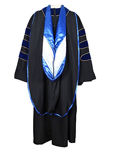 GraduationForYou Graduation Unisex Deluxe Doctoral Hood,Customized Acceptable2
