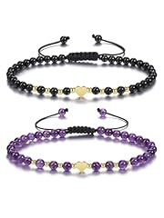 Black Obsidian+Amethyst