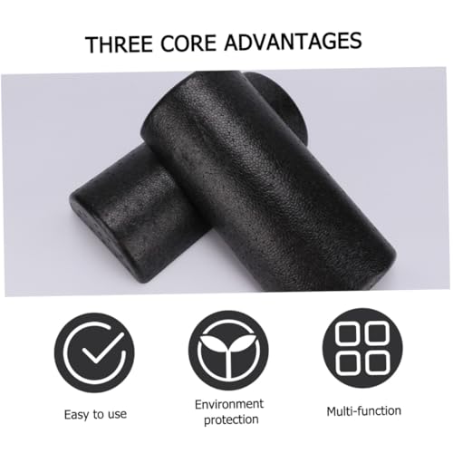 Cabilock 2 piezas Rodillo de Yoga semiredondo EPP para terapia física y masaje muscular, par de bloques de yoga de alta densidad para ejercicios miniatura 6