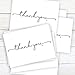 Thanks From The Heart Thank You Note Card Pack / 36 Thanks Greeting Cards With White Envelopes / 3 1/2