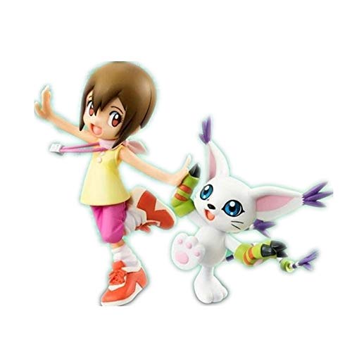 WFLNA Digimon Figure Yagami Hikari & Tailmon Figure Anime Figure Action Figure