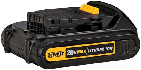 DEWALT 20V MAX Battery, Compact 1.5Ah (DCB201)