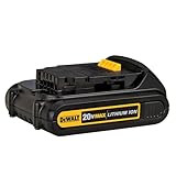 DEWALT 20V MAX Battery, Compact 1.5Ah (DCB201)
