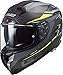 Produktbild LS2 Motorradhelm FF327 CHALLENGER CT2 DRONE MATT YELLOW, Schwarz/Gelb, S