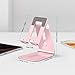 OMOTON C3 Cell Phone Stand for Desk, Larger and Exceptionally Stable, Adjustable Phone Cradle Holder with Bigger Body & Longer Arm, Compatible with iPhone, Tablets (7-10