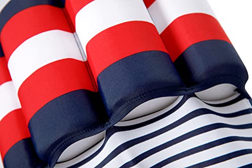 Image of Toddler Kids One-Piece Float Swimsuit with Adjustable Buoyancy UPF 50+ Sun Protection for Beach Pool Boys Girls