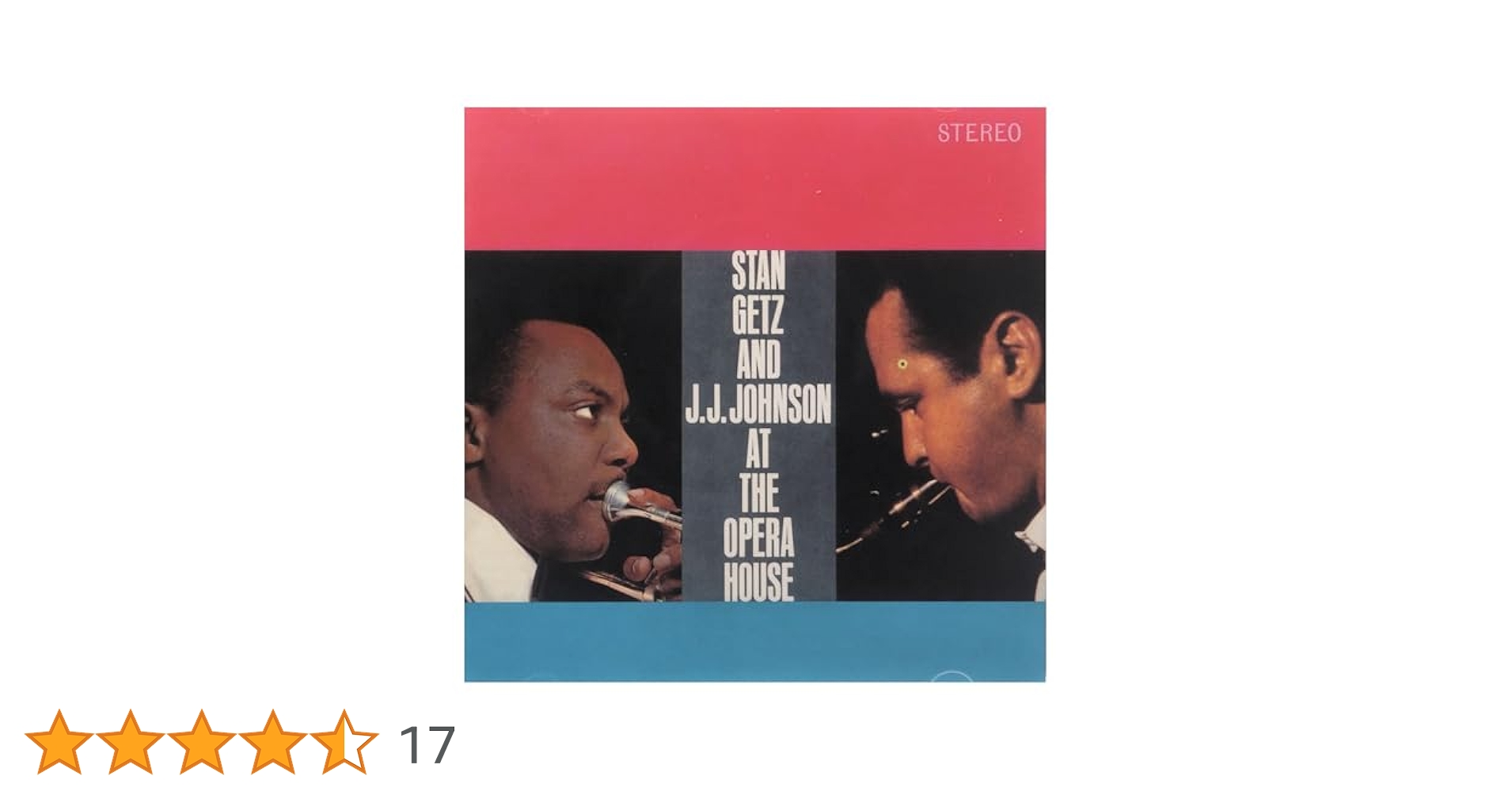 Amazon.co.jp: Stan Getz & J.J. Johnson At the Opera House