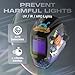 Sunstac Welding Helmet with Auto Darkening Large Viewing Screen 3.94