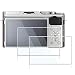 Screen Protector Compatible Fujifilm X-T2 X-T1 X-A5 X-A3 X-A10,debous Anti-Scratch Optical Tempered Glass Hard Protective Shield for Fuji XT2 XT1 XA5 XA3 XA10 Camera (2pack)