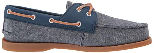 Sperry Boy's A/O Boat Shoe, Chambray, 010 Medium Us Little Kid #TOP5