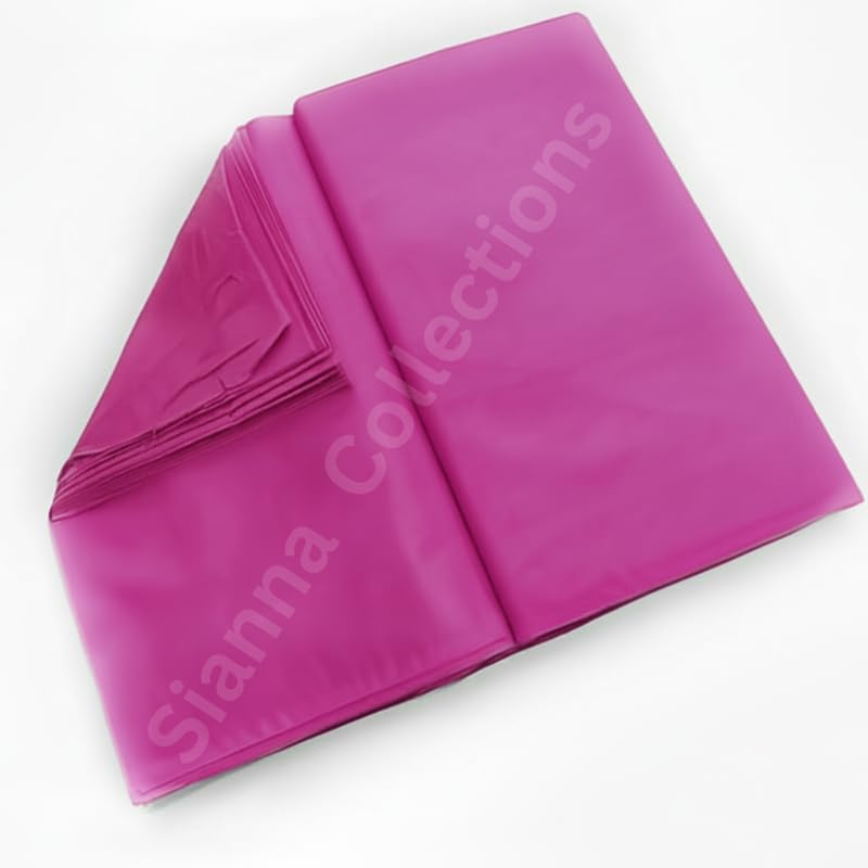 Image of Premium Plain Cotton Costume Lining Dress Fabric 34 inch Wide, Best Material - Magenta Color - 3 Meter Pack