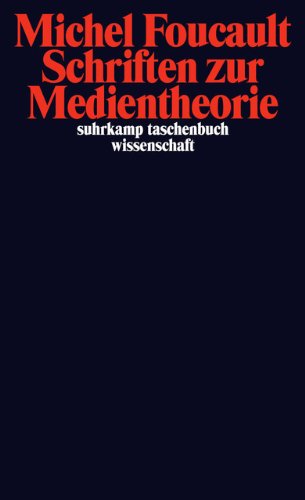 Schriften zur Medientheorie (suhrkamp taschenbuch wissenschaft) Schriften zur Medientheorie (suhrkamp taschenbuch wissenschaft)