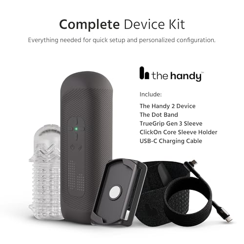 Image of The Handy 2 Smart Personal Massager Device | Wireless Handheld Massager with Adjustable 125mm Motion Range