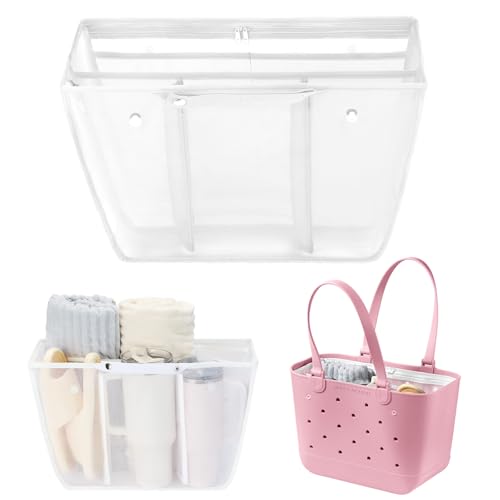 OUTXE Beach Bag Organizer Insert Divider for Large Simple Modern Tote Beach