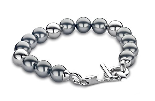 Pulsera de Plata de Ley pulida Orphelia acabado joyería fina