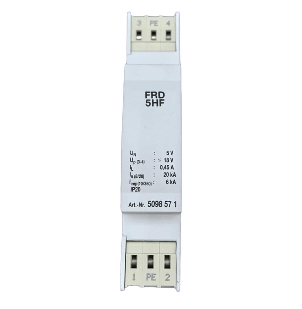 Parafoudre 5 V CA 5098571 protection foudre circuits commande .0316 - 2