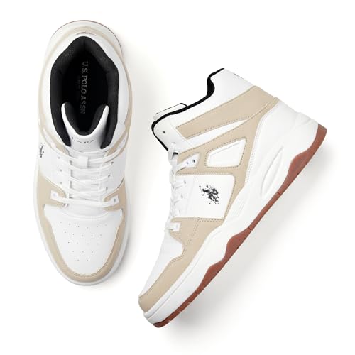 Image of USPA U.S. Polo Assn Men|Bruce|Black Stylish Casual Sneaker Shoes for Man