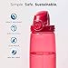 Nalgene OTF Sustain Trinkflaschen Transparent/Grün 0,65 L