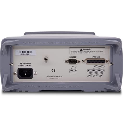 AT3818 Precision LCR Meter 10Hz-300kHz (Resolution 0.001Hz) with -2.5V-+2.5V DC BIAS