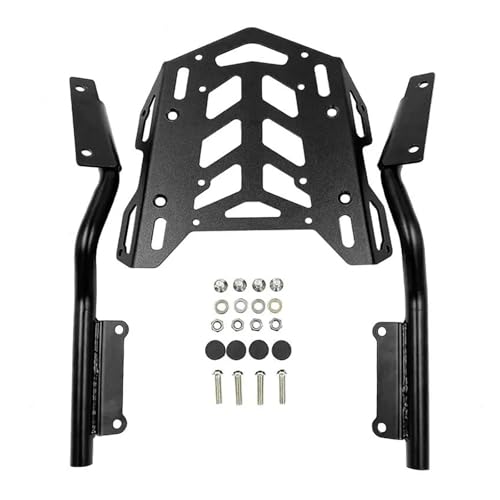 Porte bagages moto arrière CB650R CBR650R 2019 support extension plateau supérieur noir
