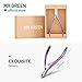 MR.GREEN Cuticle Nippers Gorgeous Colorful Cuticle Scissors Nail Manicure Clippers Trimmer Dead Skin Remover Cutters Beauty Tool (Colored Titanium)