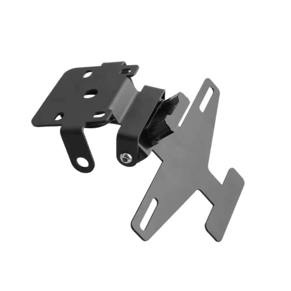 DDGBERFP For QJMOTO 921 800 600RS Short Tail License Plate Holder Adjustable Rear Spoiler Holder
