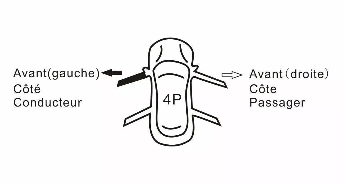 Générique 9222FQ Lève-vitre sans moteur compatible C3 II avant D