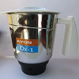 Lakshmi Stainless Steel Mixer Jar/Chutney Jar / 650 ml (MEDIUM)