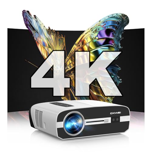 Image of 4K Outdoor Smart Projector, 1500 ISO HDR10+ Daytime Office Projector and Screen Combo, Autofocus, WiFi6 Bluetooth, 38WDSP Speaker, Android 11, NFC HDMI USB for Dormitory Art Tracing Home Theater