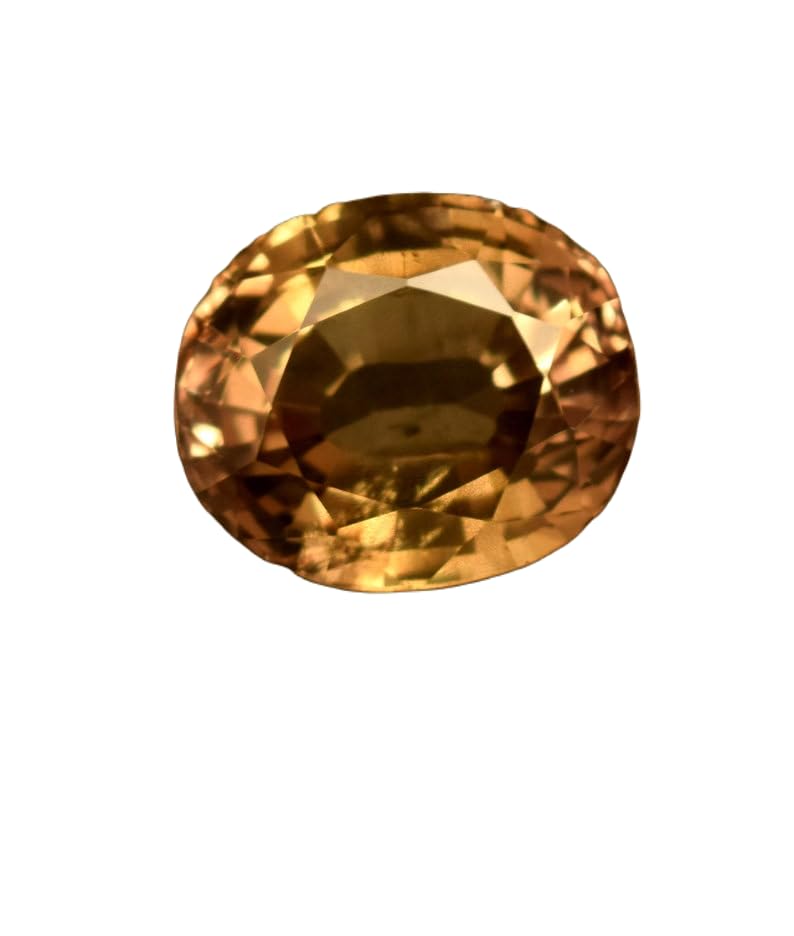 Saphir jaune naturel GH_NAT_11890 ovale de prestige pour joaillerie fine